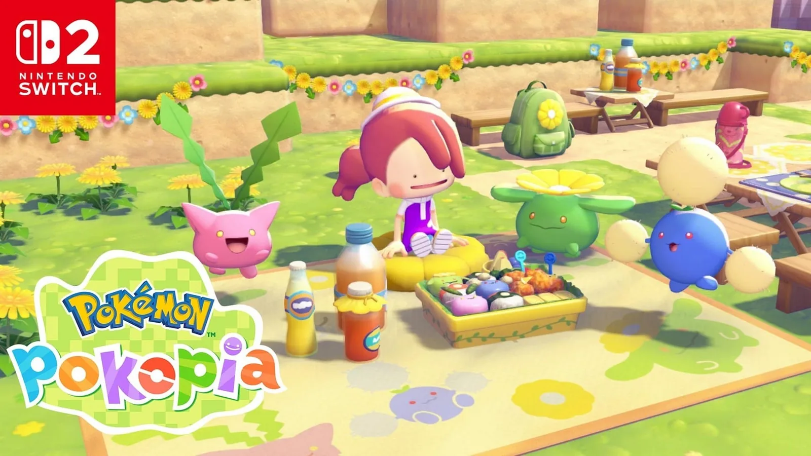 Pokémon Pokopia 的 Nintendo Switch 2 遊戲宣傳畫面